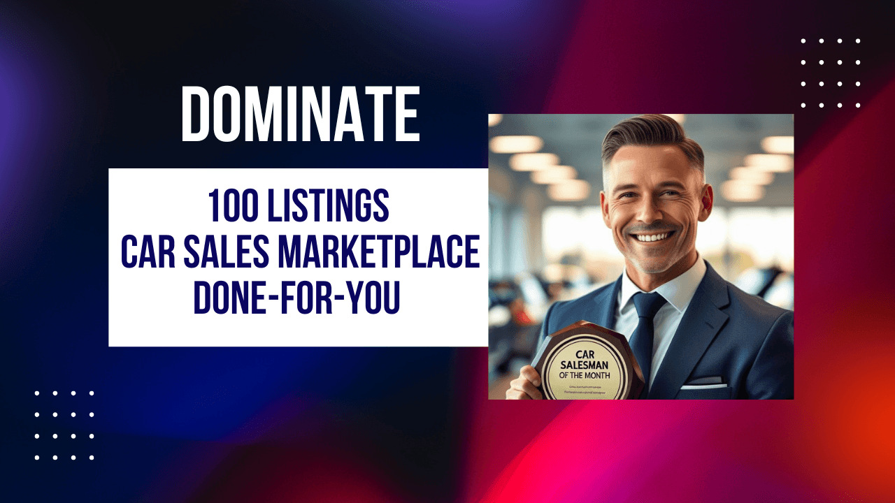 Marketplace Domination Plan 100 LISTINGS